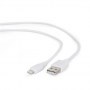 Cablexpert | Lightning cable | Male | 4 pin USB Type A | Apple Lightning | White | 1 m - 2